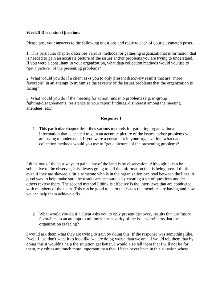 Discussion Questions for Week 5