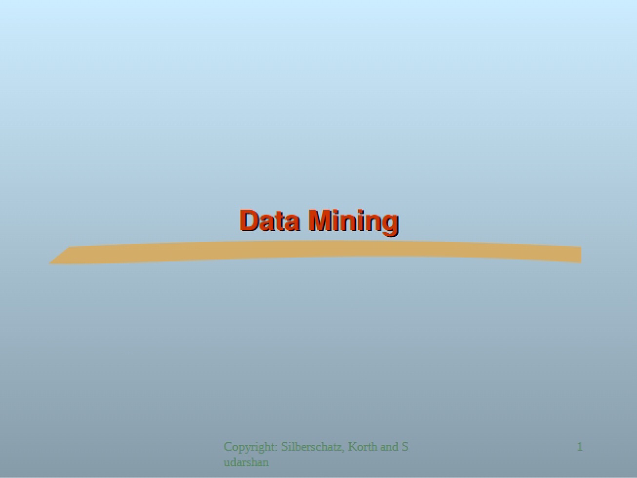 Data Mining Concepts