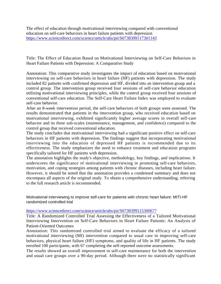 Articles on Group Therapy
