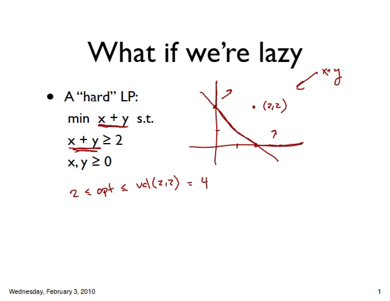 Annotated Duality - Part One