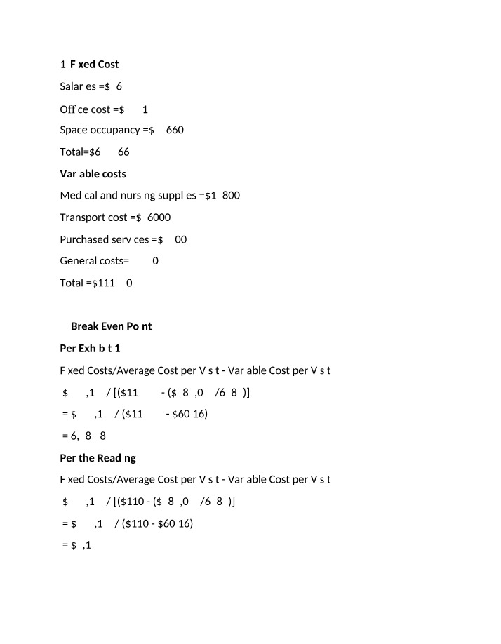 Fixed and Variable Costs - A Comprehensive Analysis