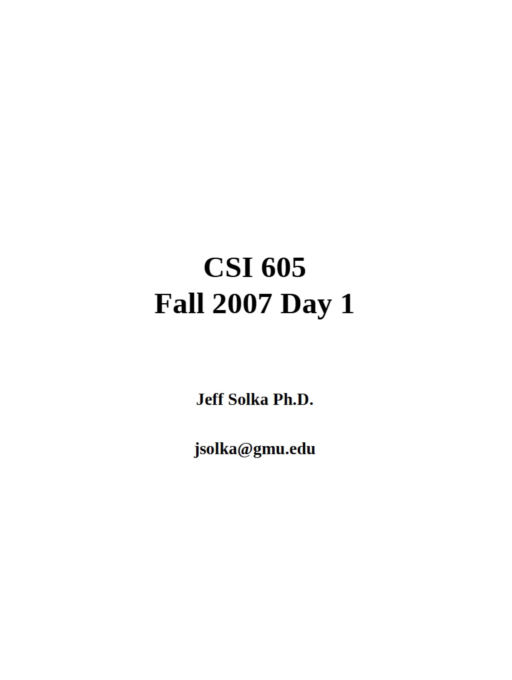 Software Construction Tools Syllabus