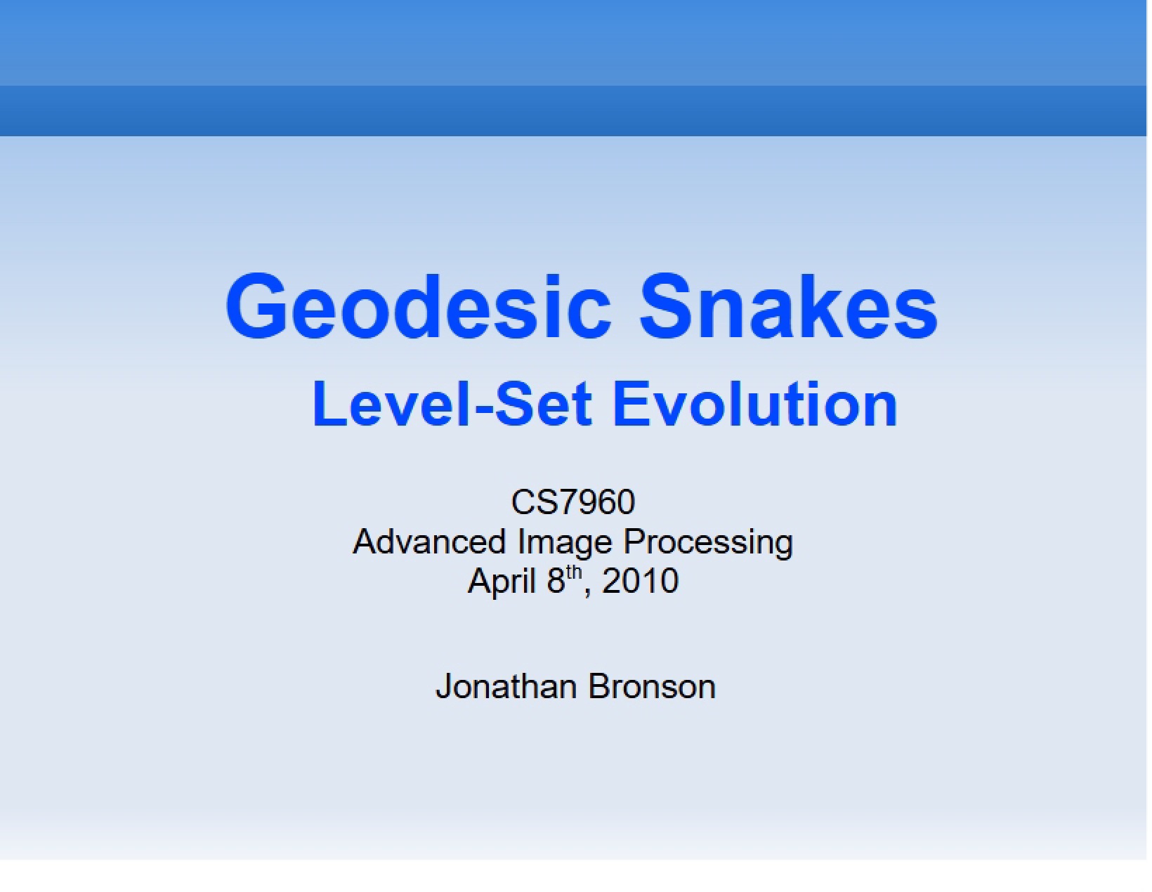 Snakes (Geodesic)