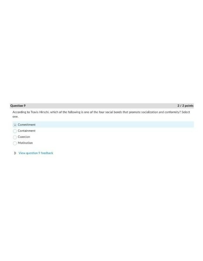 CJ 340 Module 3 Quiz
