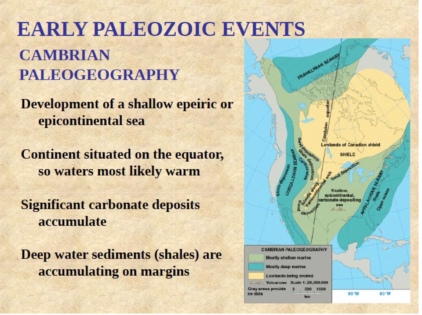 Events of the Early Paleozoic