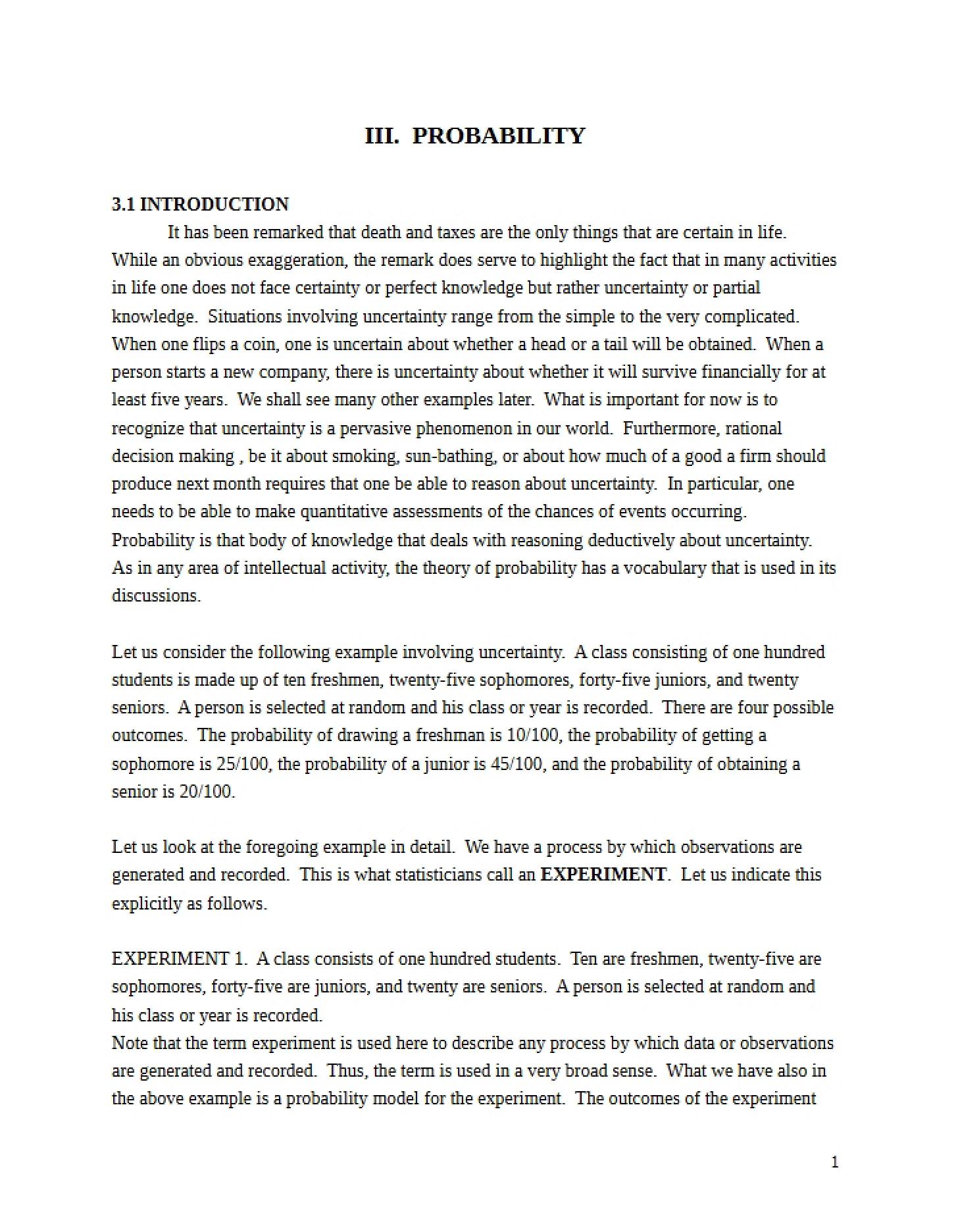 Probability Concepts (Chapter 3)