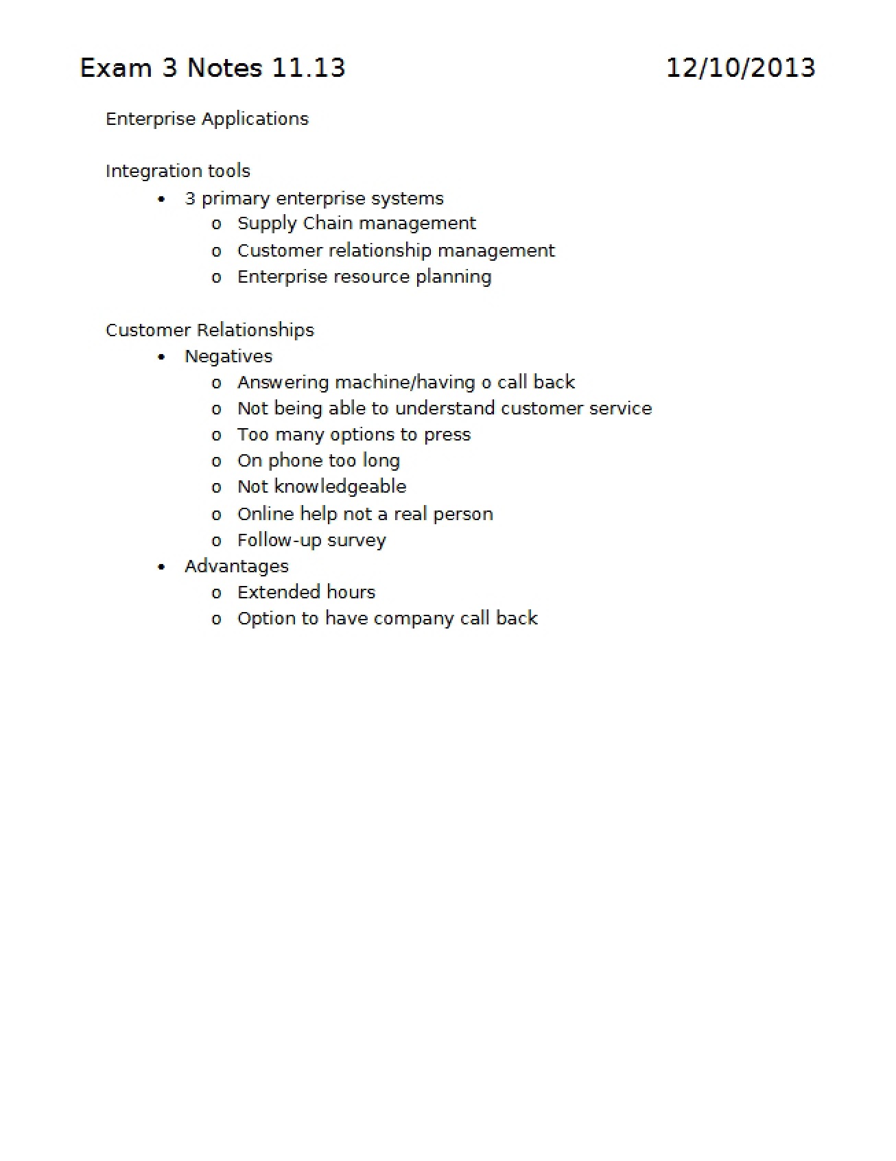 Applications for Enterprise