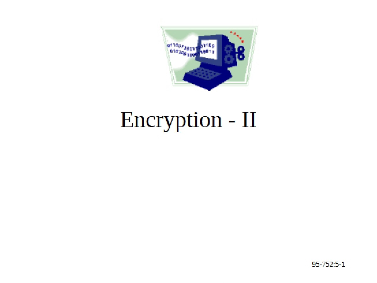 Encryption Part Two