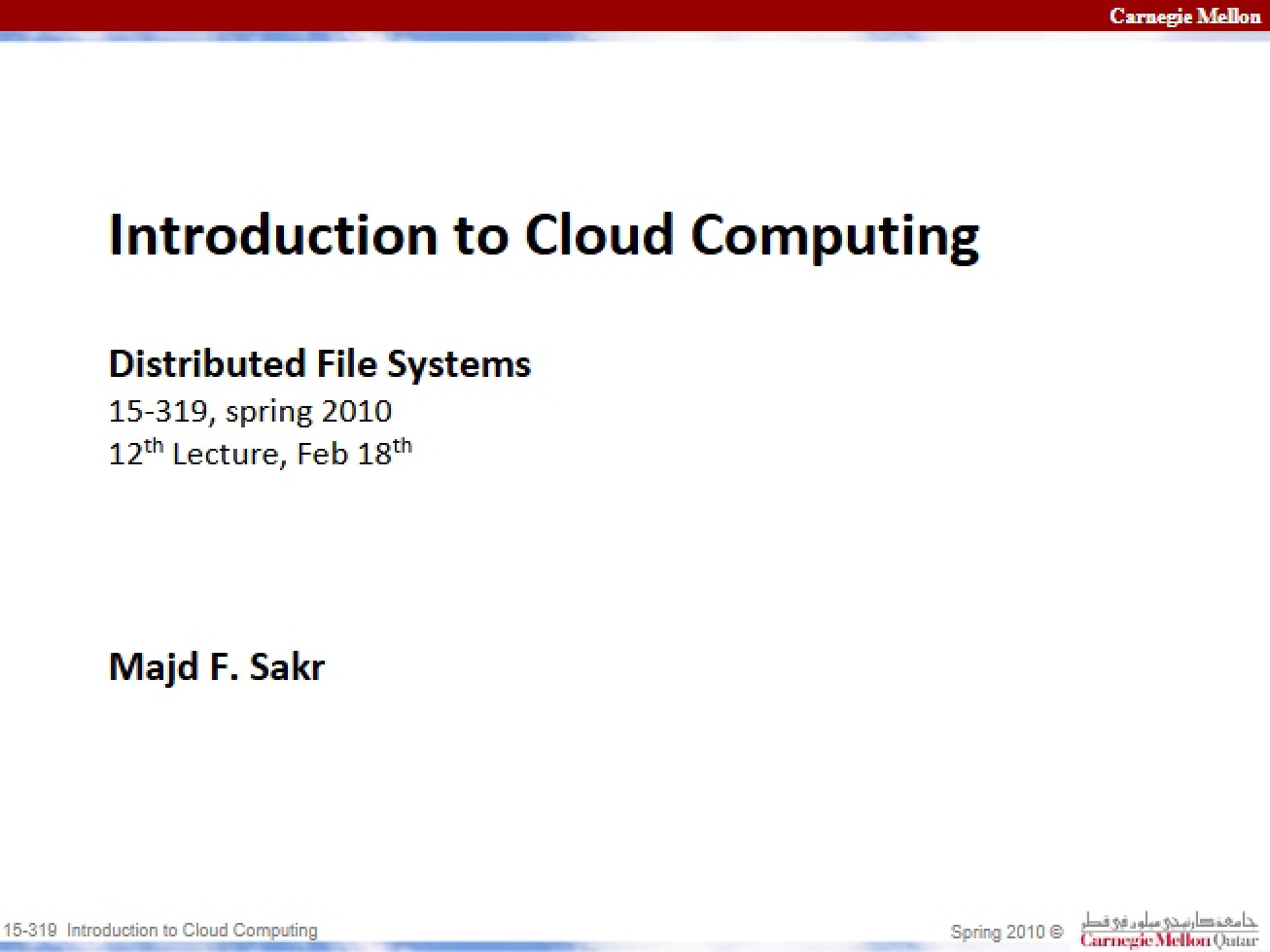 Cloud Lecture 03