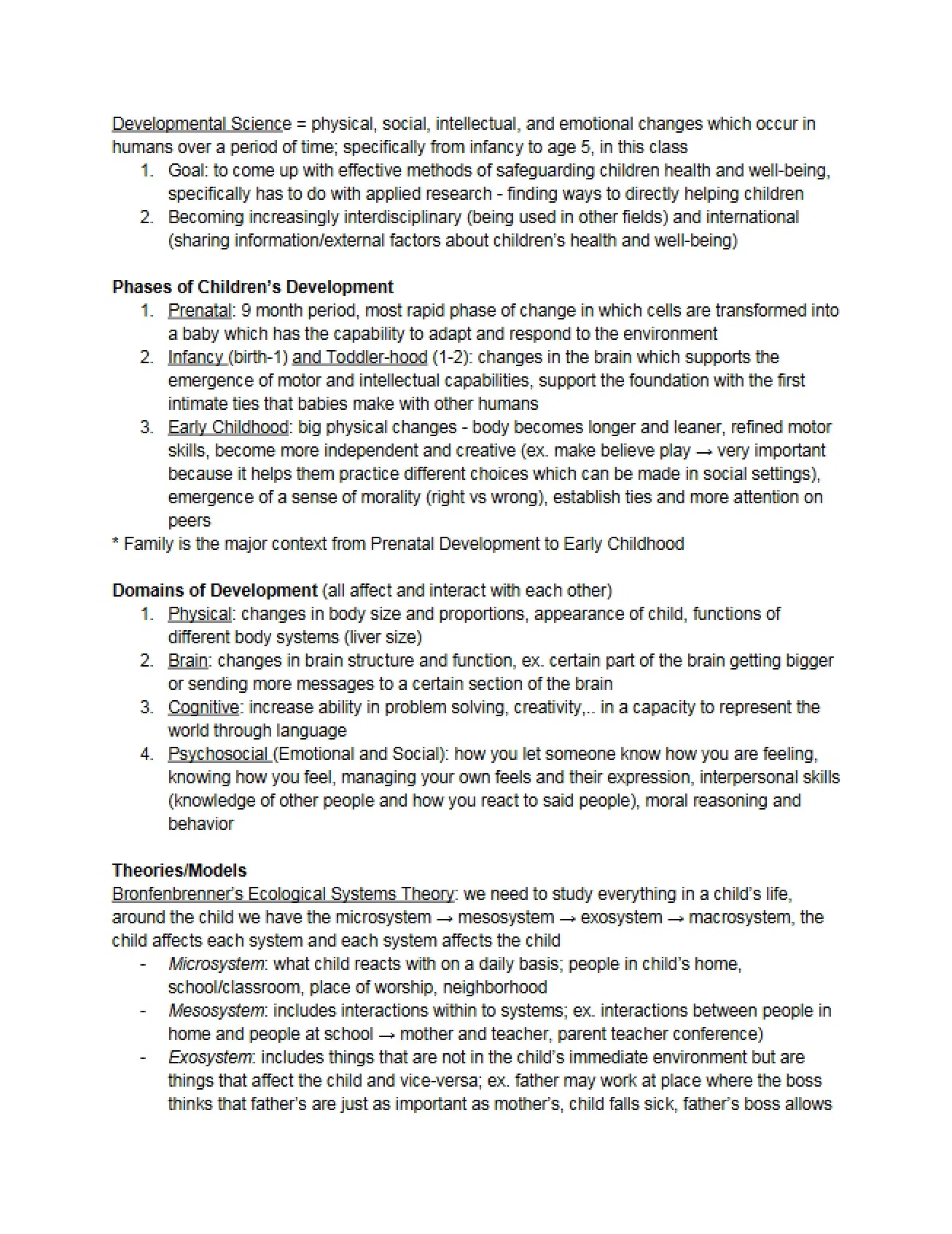 Overview of Developmental Science