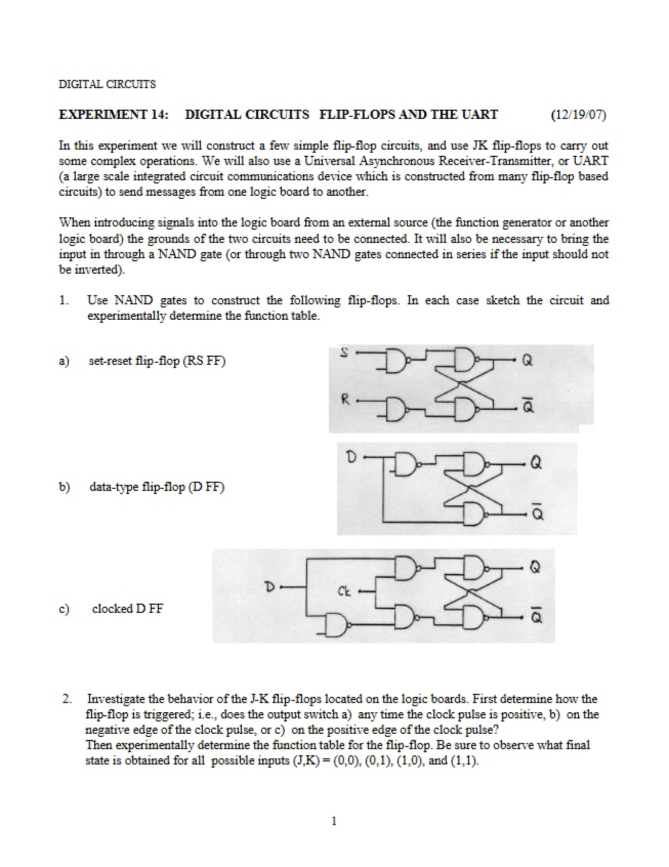 Oscilloscope and AC Measurements (Experiment Two)