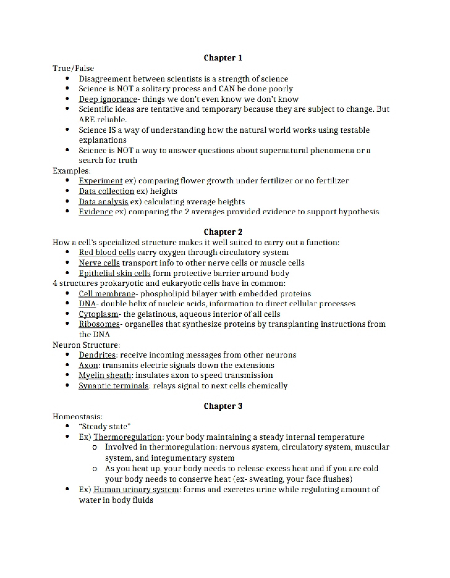 Preliminary Subject Chapter