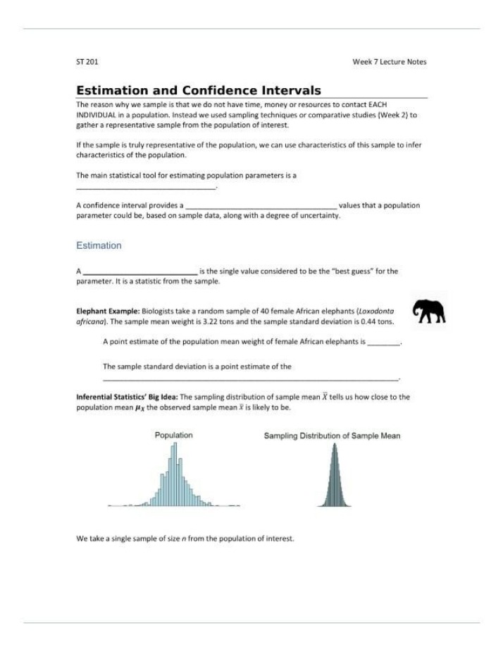 Week 7 Lecture Notes (STATS 201)