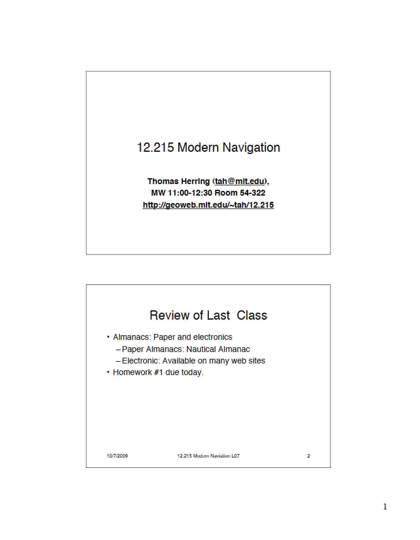 Presentation Slides