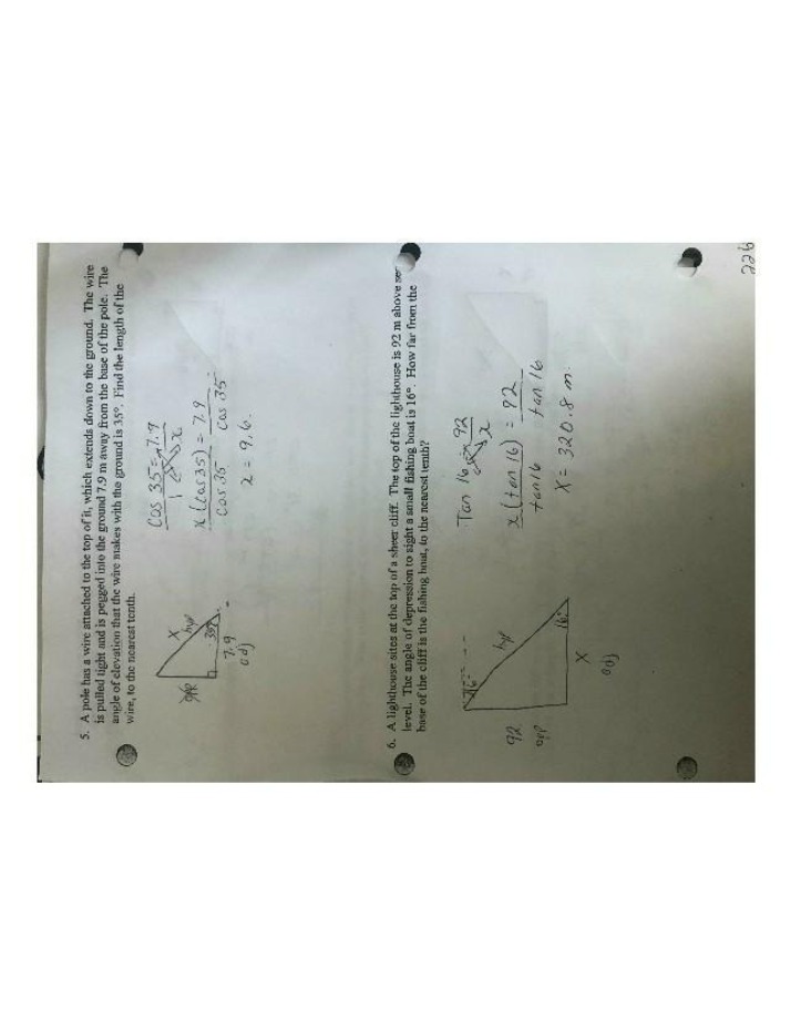 Problems in Trigonometry