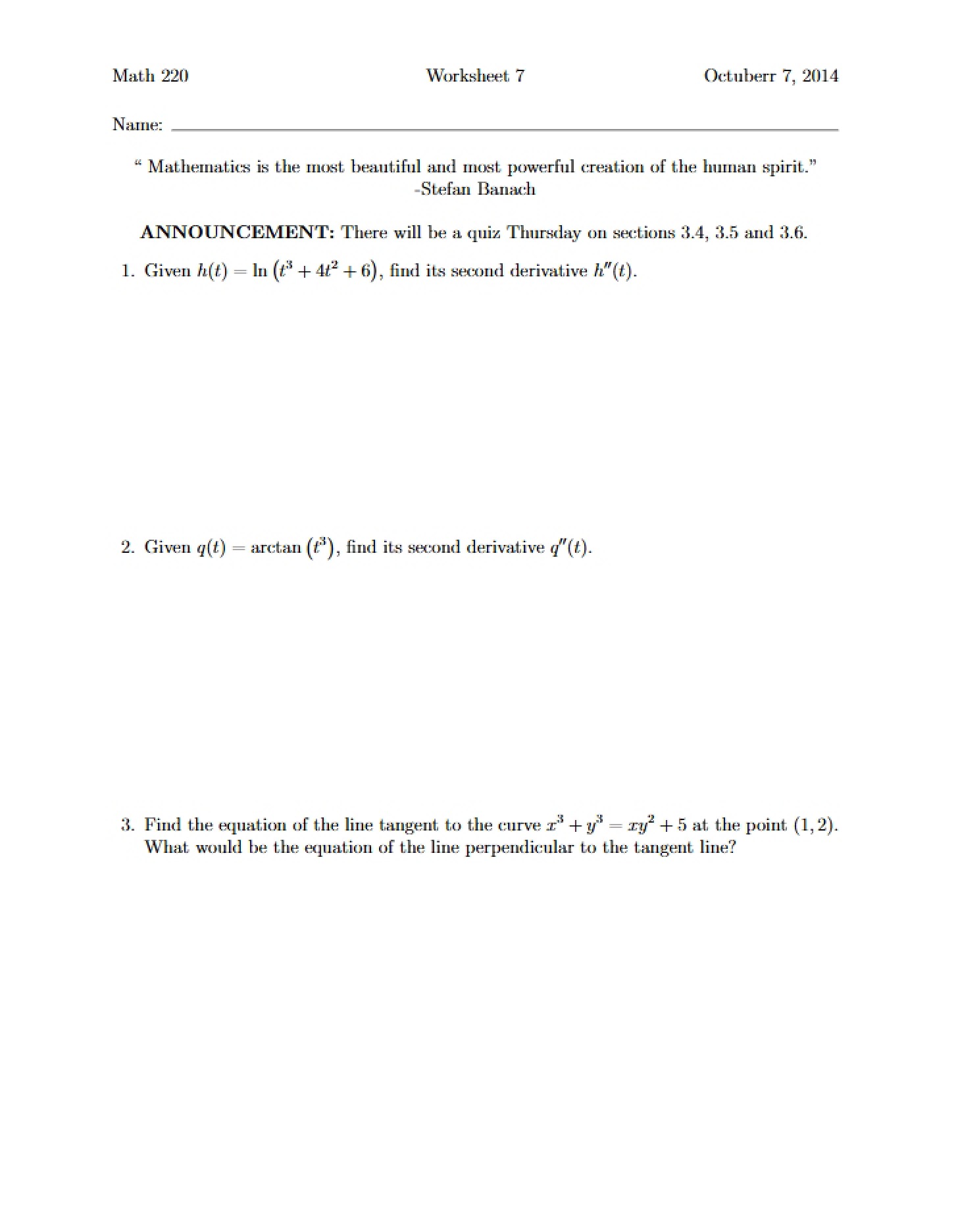 Activity Sheet 7