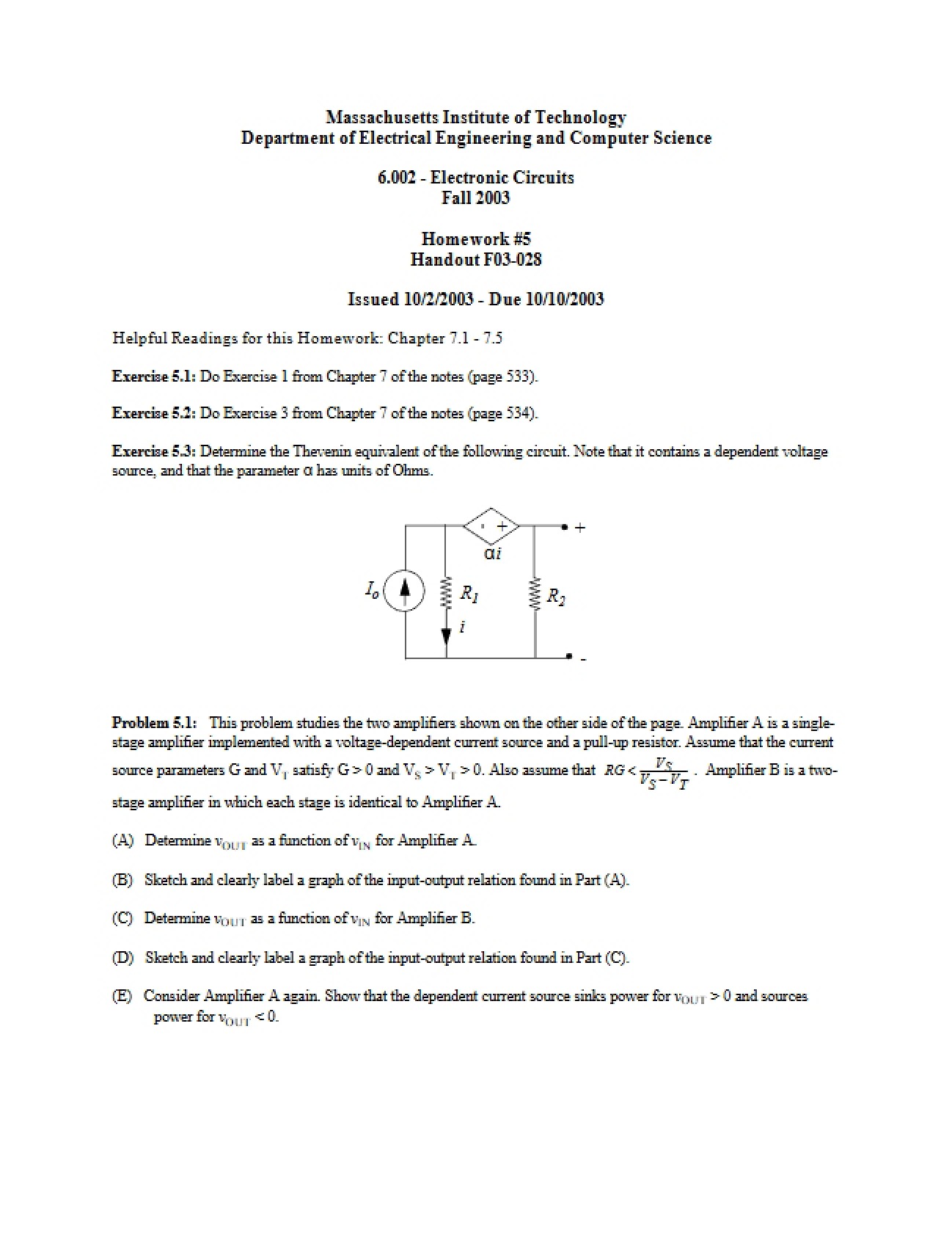 Assignment Five
