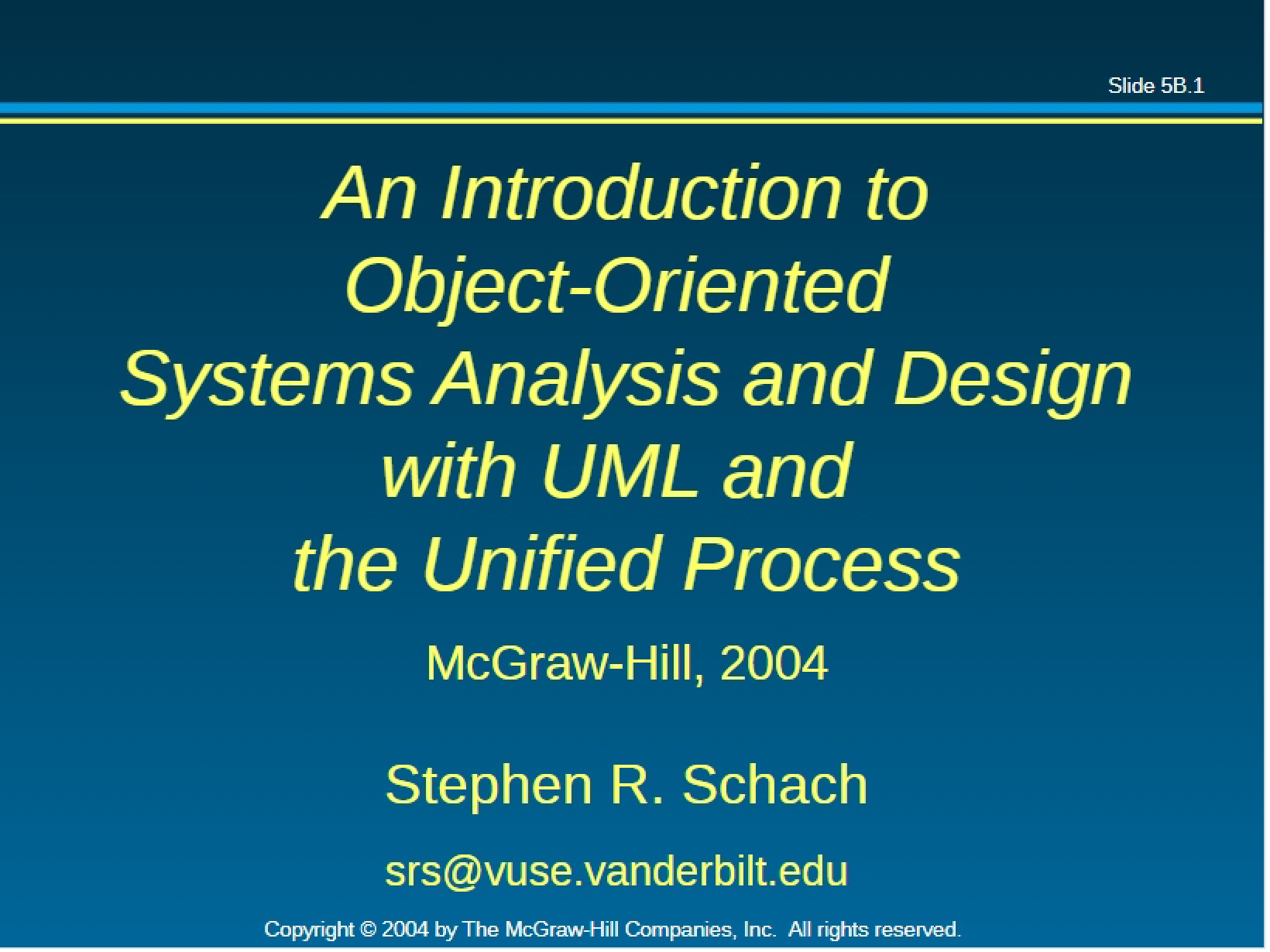 Requirements Workflow II (Chapter 5b)