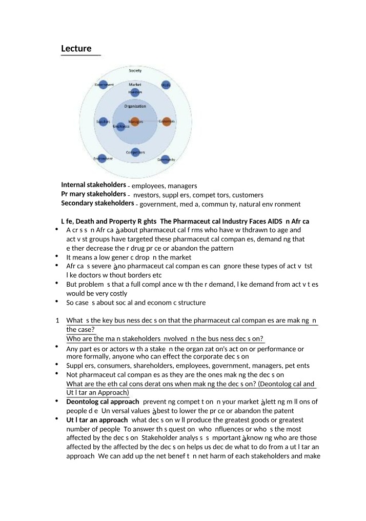 Lecture Notes - 5