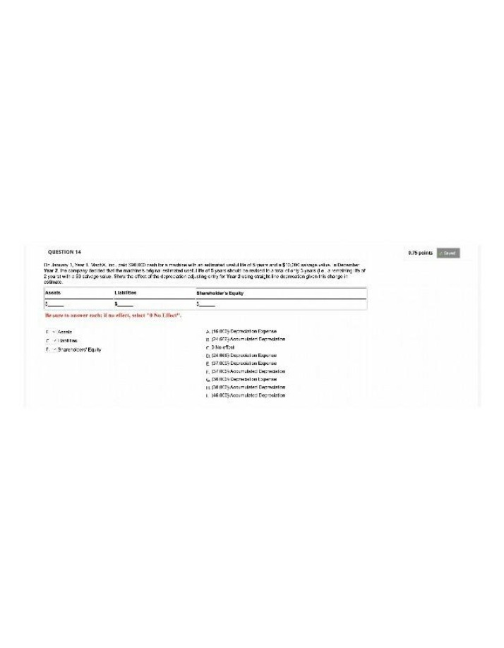 Year 2 Depreciation Adjusting Entry for Macho Inc