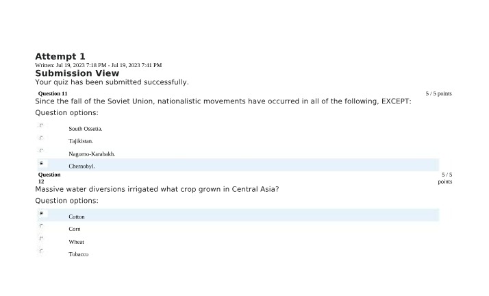 Nationalistic Movements in Post-Soviet States - A Comparative Study