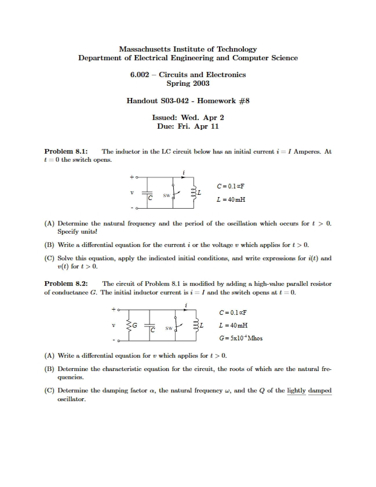 Assignment Eight
