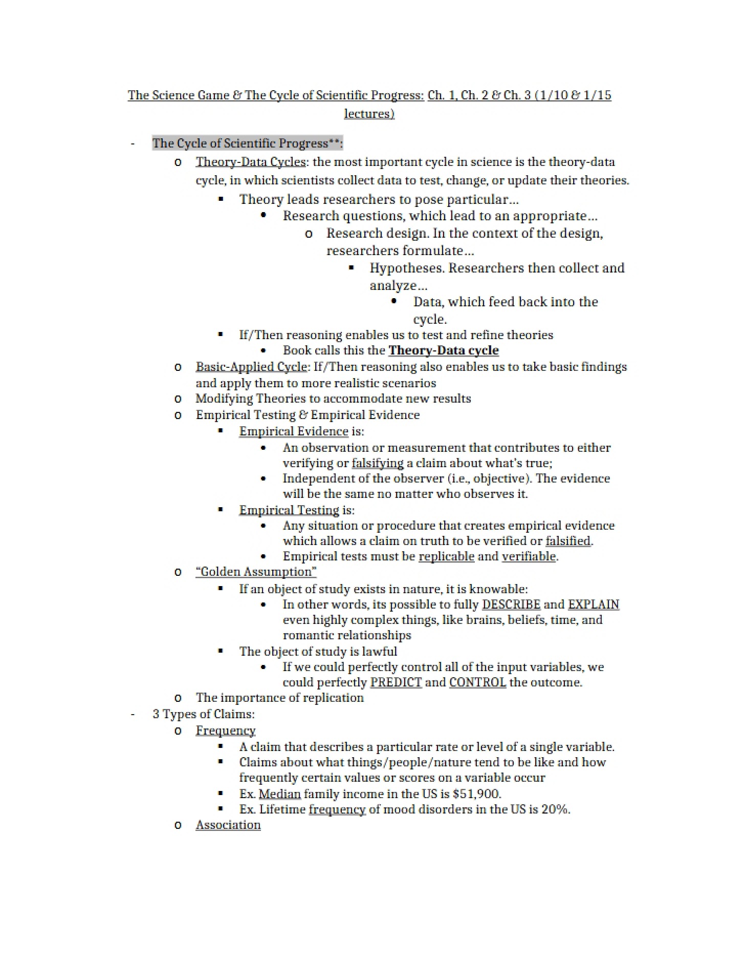 Progress Cycle Scientific