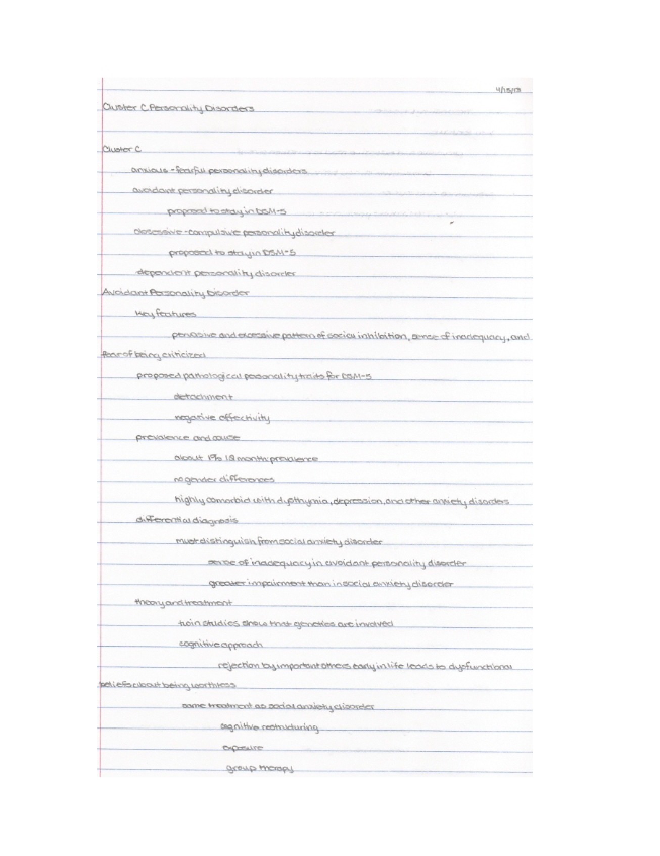 Additional Course Notes