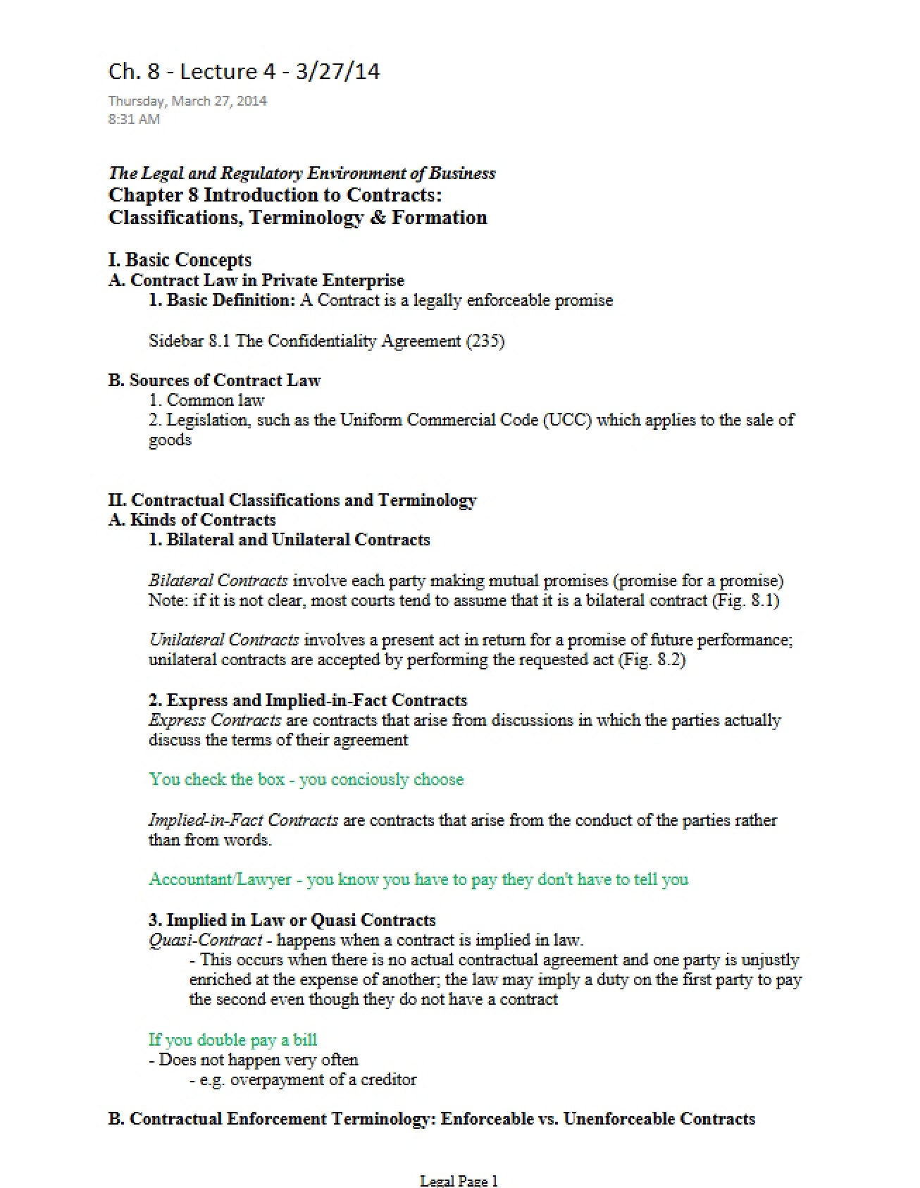 Chapter 8, Lecture 4 (March 27, 2014) (PDF)
