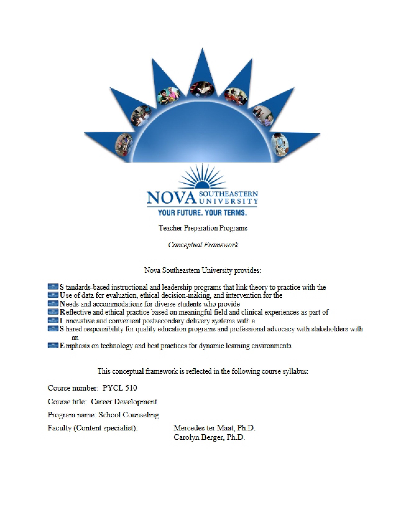 Syllabus for Career Development