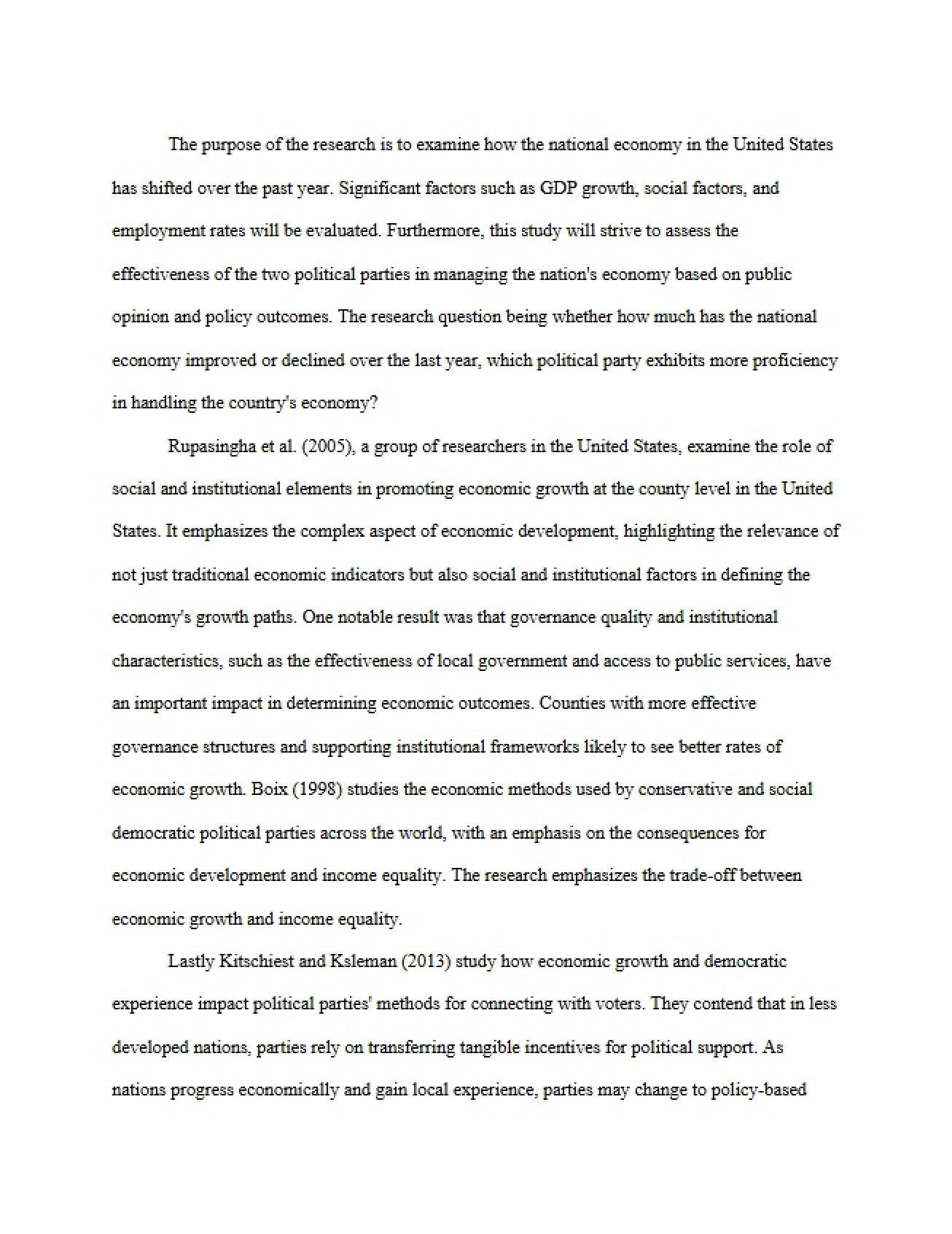 Writing Assignment