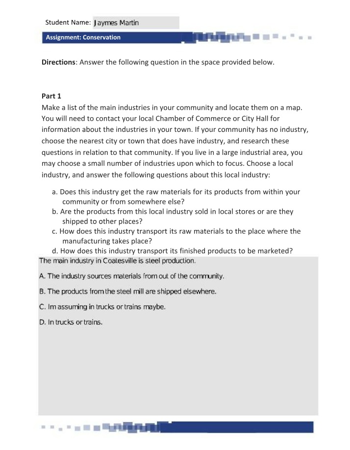 Conservation - HISTORY452 Assignment