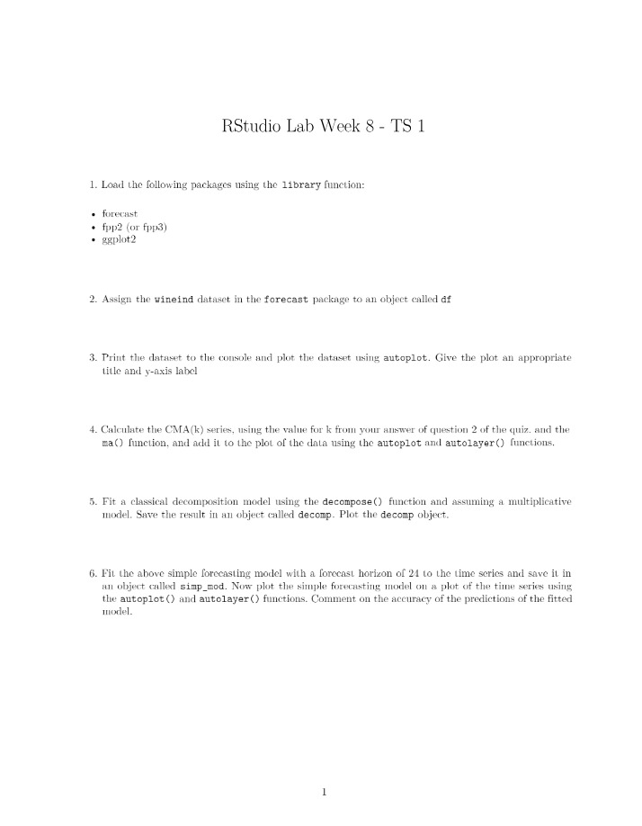 Week 8 RStudio Lab - TS 1