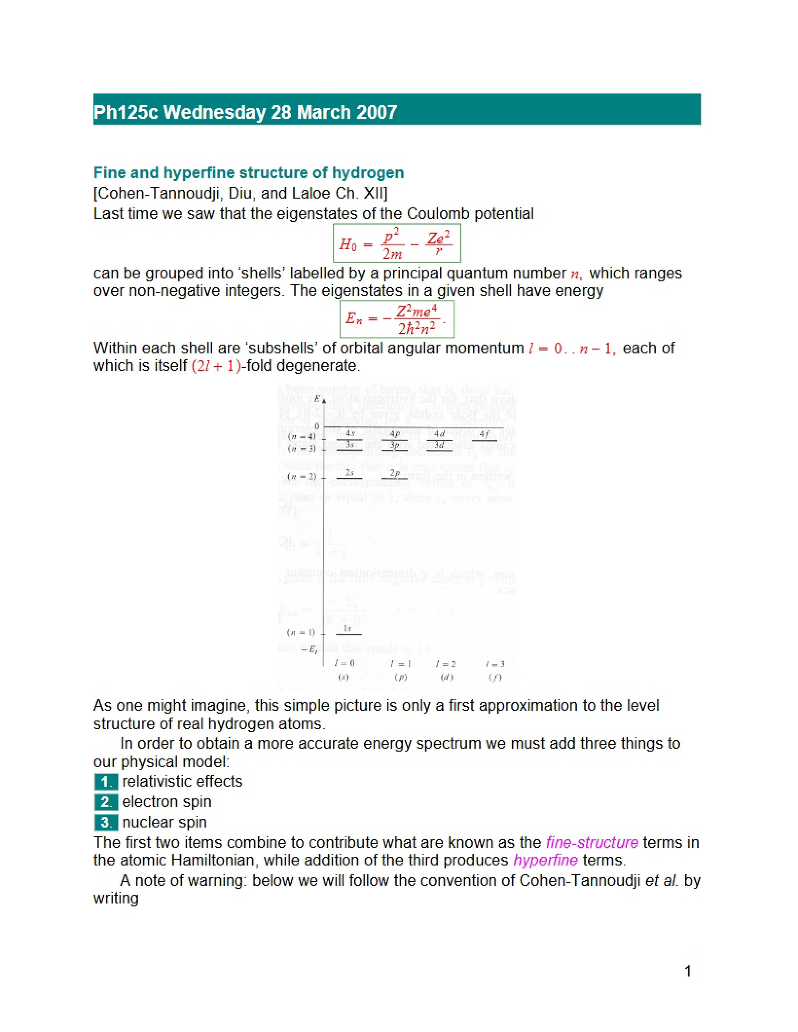 Quantum C Lectures