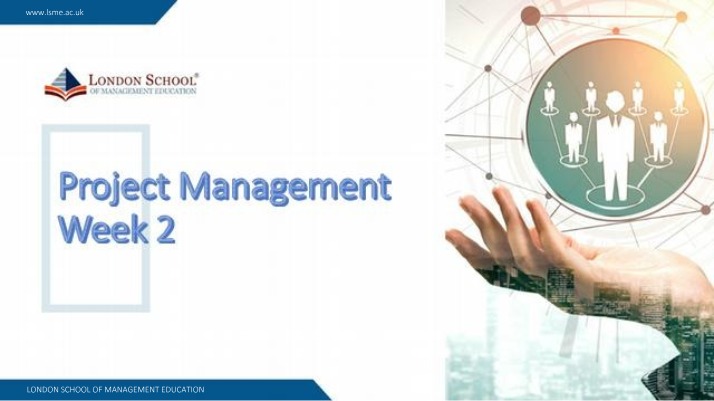 Introduction to Project Management - Understanding Projects