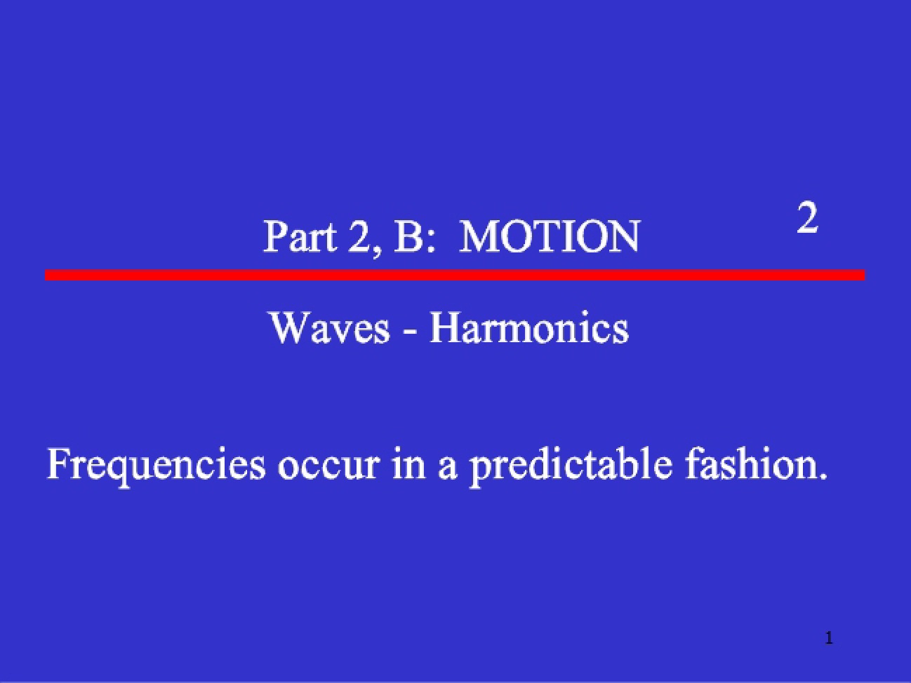 Resonant Wave Phenomena