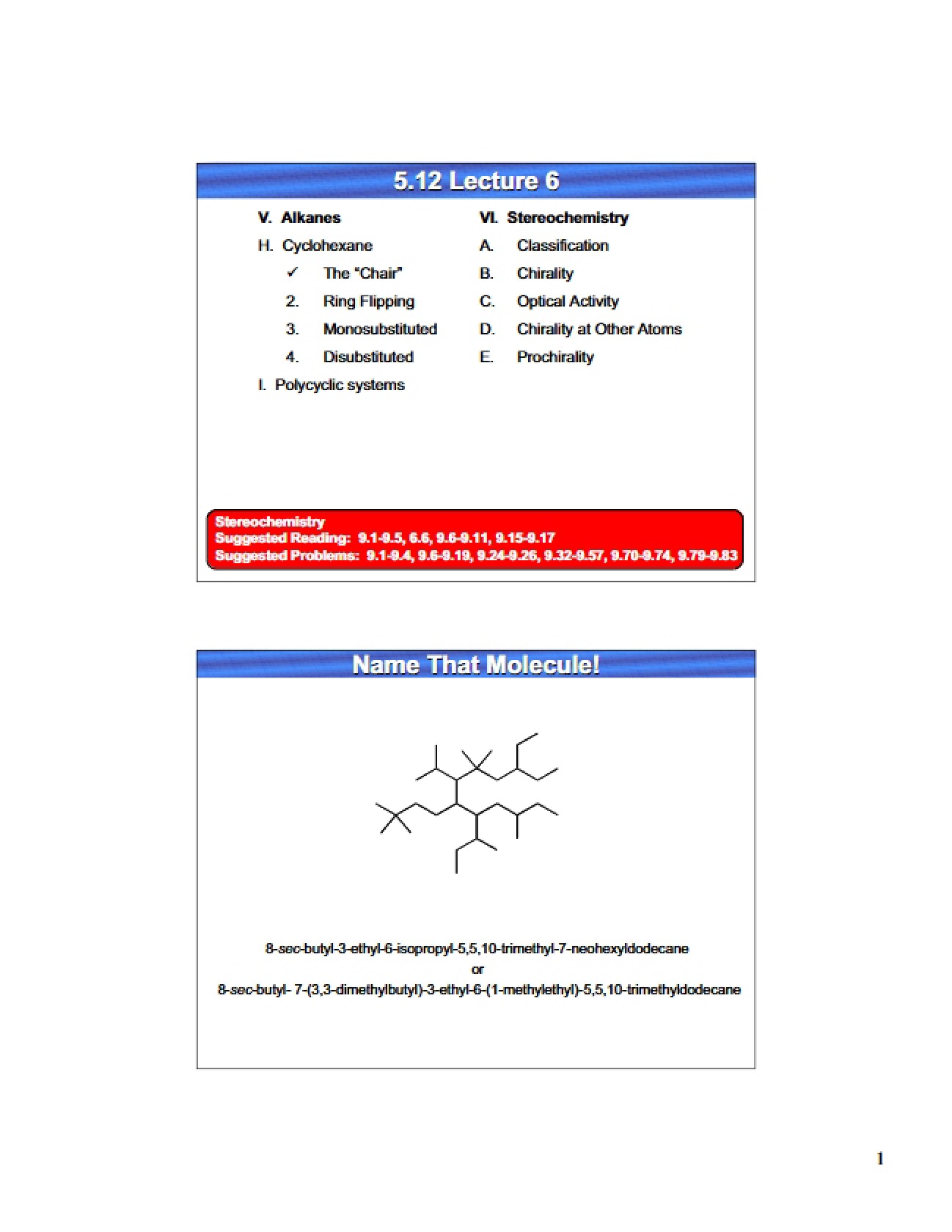 Molecular Structure Fundamentals