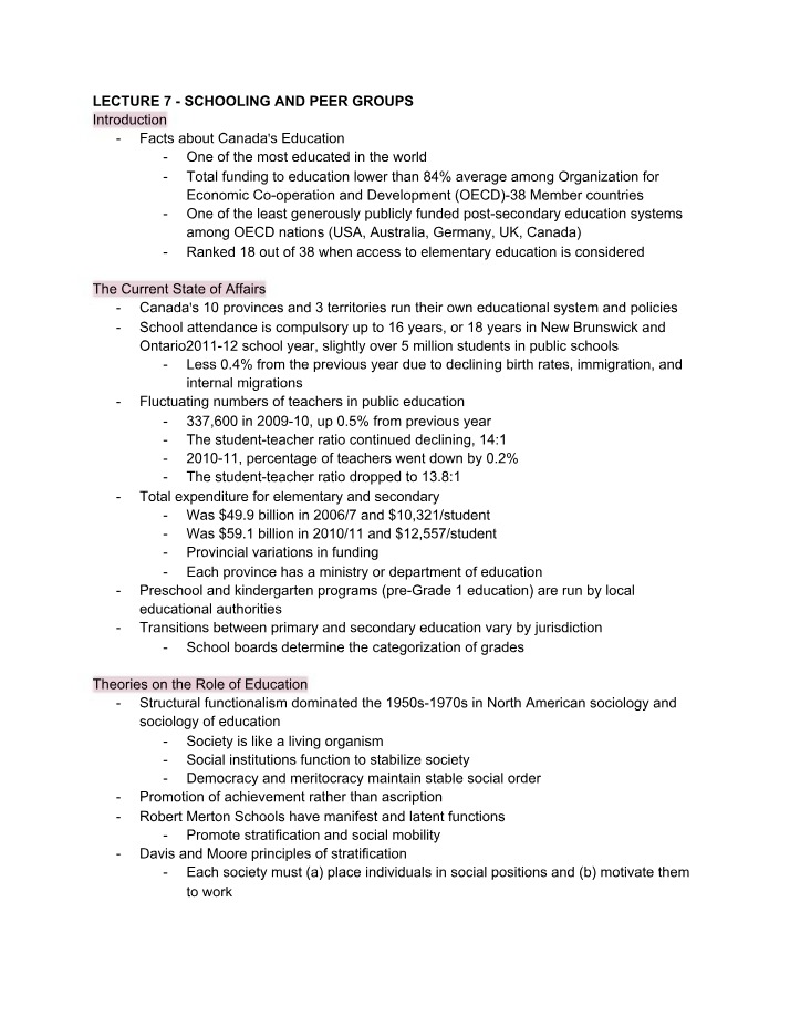 YC100 Lecture 7