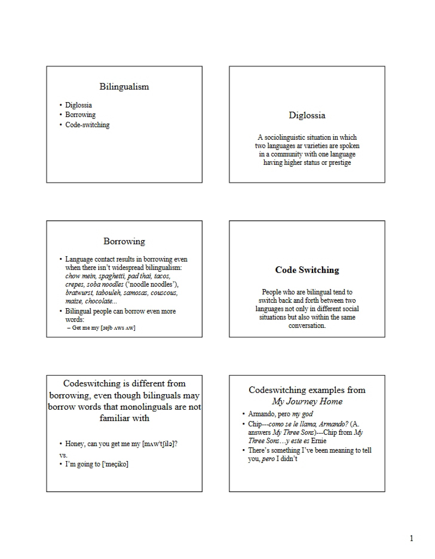 Studies in Bilingualism