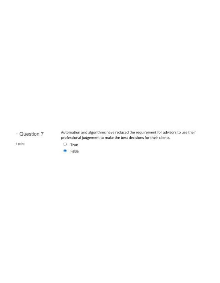 University of Toronto AFM102 Course Quizzes