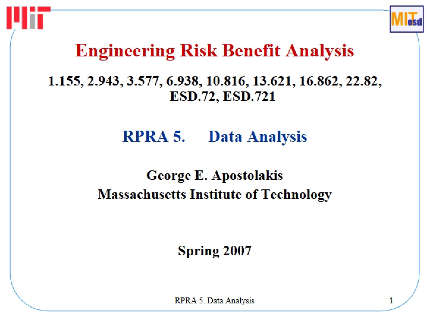 Risk-Benefit Analysis