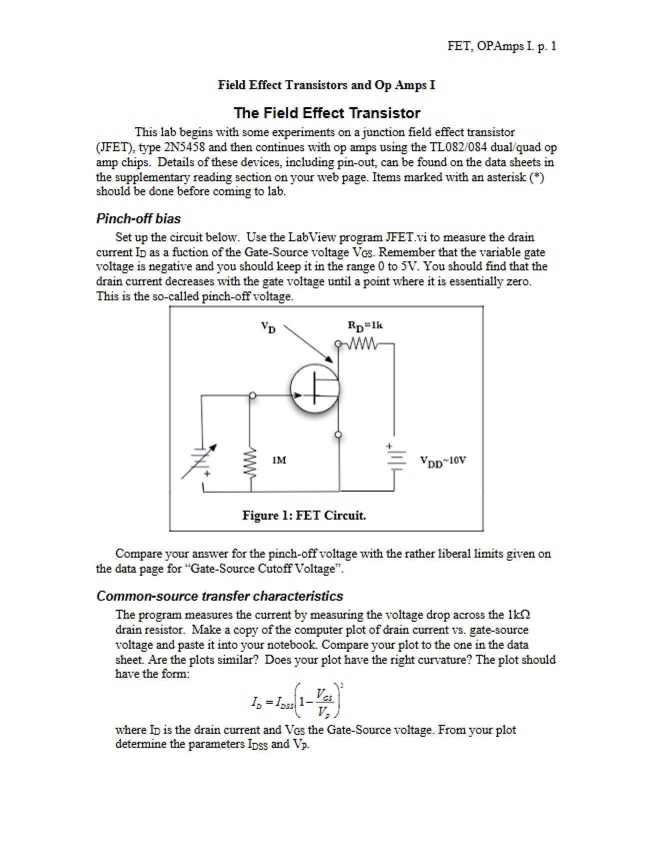 Transistor Field Effect
