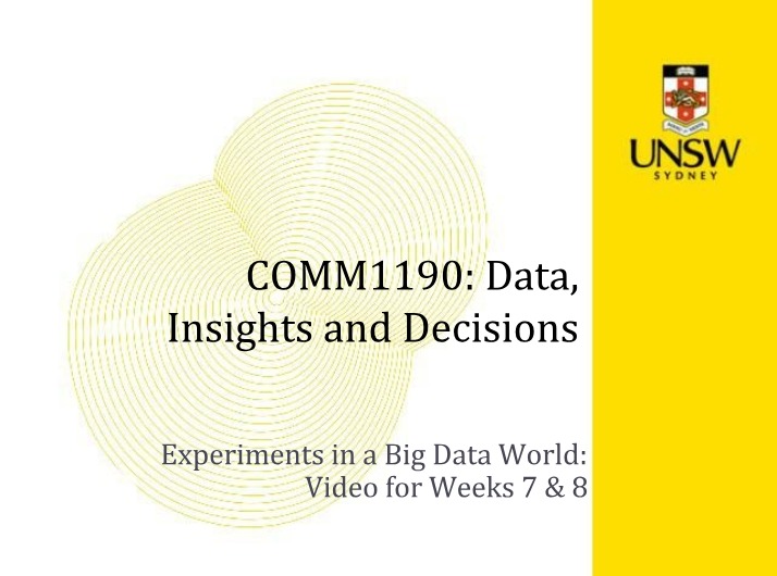 COMM1100 - Week 7 Pre-Workshop