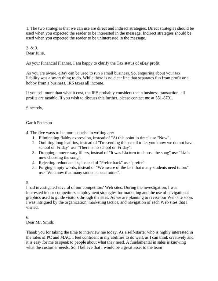 BUS-AD 670 Business Communication Notes