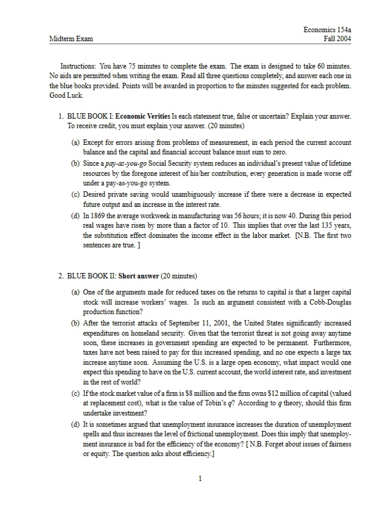 Midterm Test