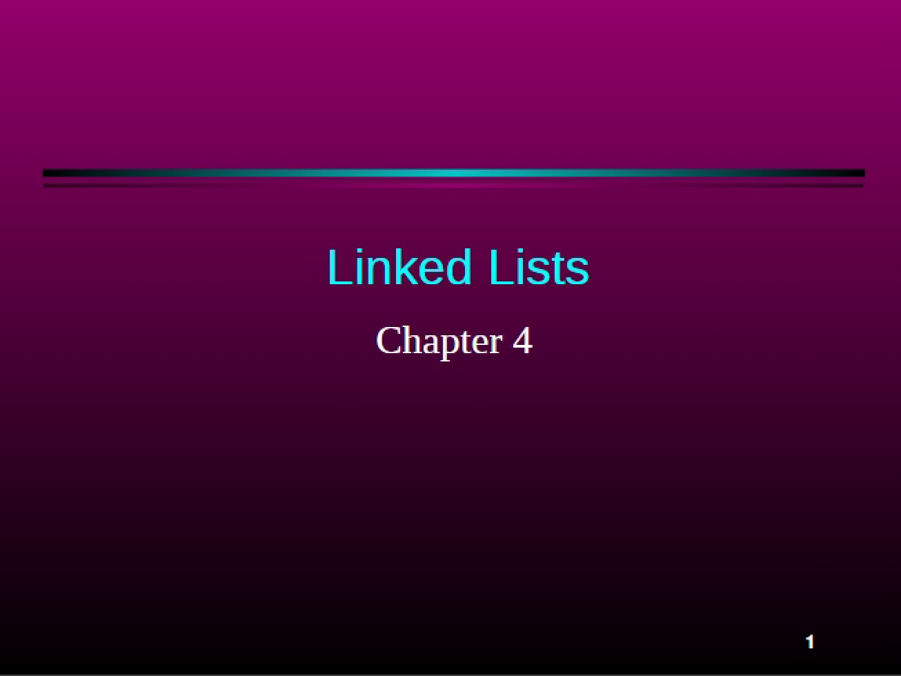 Data Structures Chapter Four
