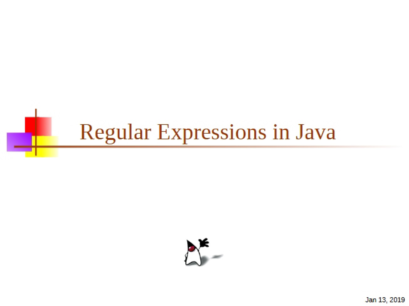 Java Regular Expressions