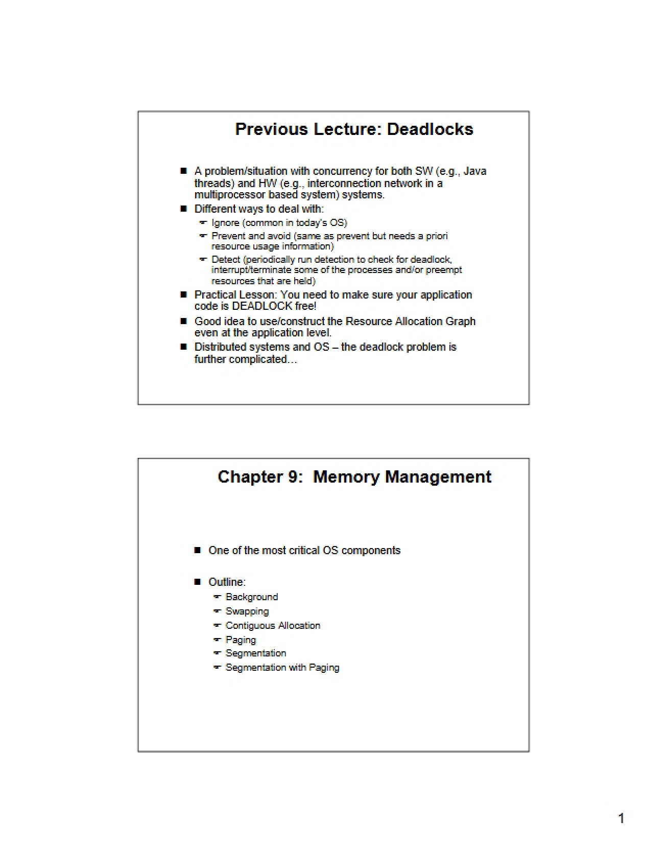Understanding Deadlocks 3
