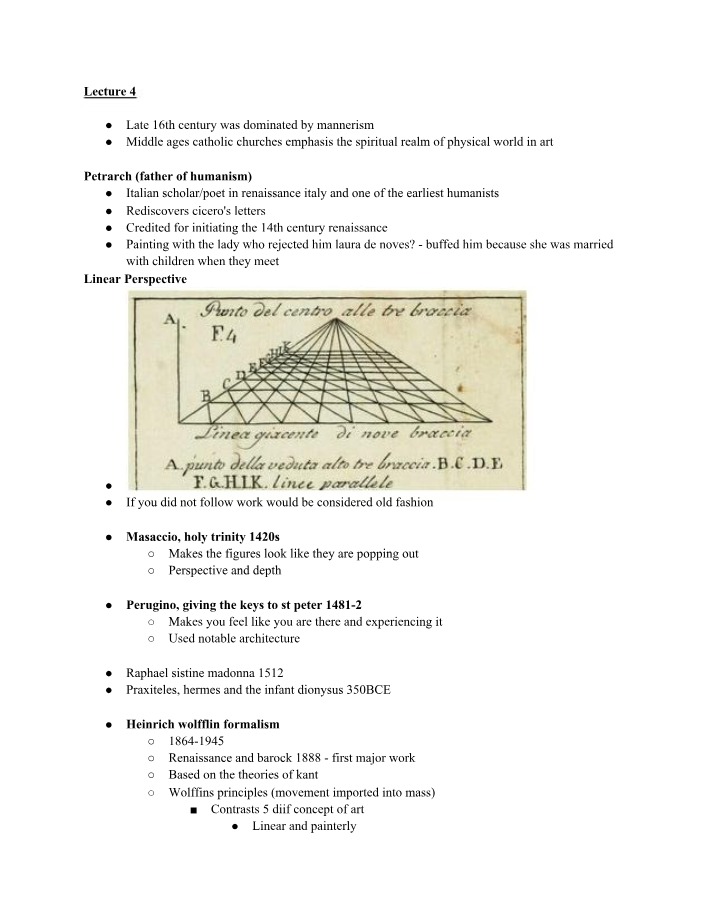 HST101 - Lecture 4 (ARTH)
