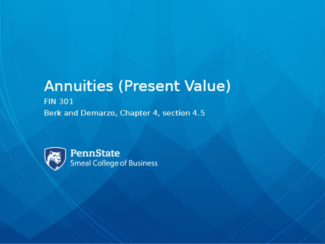 Guide to Calculating the Present Value of Annuities